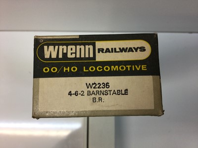 Lot 147 - Wrenn OO gauge 4-6-2 BR Green rebuilt Bulleid Pacific 'Barnstable' tender locomotive 34005, boxed, W2235