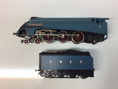 Lot 153 - Wrenn OO guage 4-6-2 LNER Garter Blue Class A4 Pacific 'Sir Nigel Gresley' tender locomotive No.7, boxed, W2212