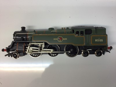 Lot 159 - Wrenn OO gauge 2-6-4T BR Black Standard Tank locomotive 80033, W2218, 2-6-4T BR Lined Green Stabdard Tank locomotive 80135, W2270 and 2-6-4T Southern lined green Standard Tank locomotive 1927, W224...