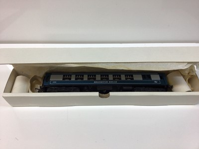 Lot 160 - Wrenn OO gauge 2 Car Set BR grey/blue EMU 'Brighton Belle' Motorcoach S290S and non powered S292S, in individual boxes, W3004/5