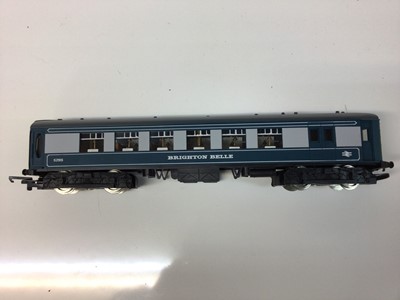 Lot 160 - Wrenn OO gauge 2 Car Set BR grey/blue EMU 'Brighton Belle' Motorcoach S290S and non powered S292S, in individual boxes, W3004/5