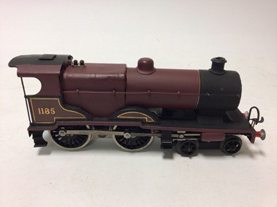 Lot 55 - Hornby O gauge 3-rail locomotives 0-4-0 No1185, 4-4-2 'Lord Nelson' (2)