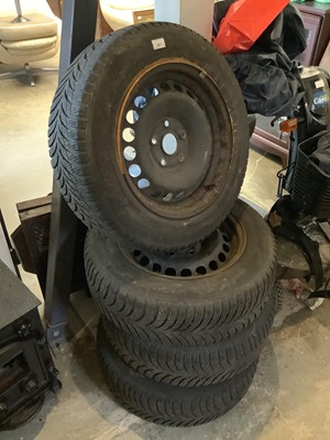 Lot 567 - Set of four Goodyear tyres