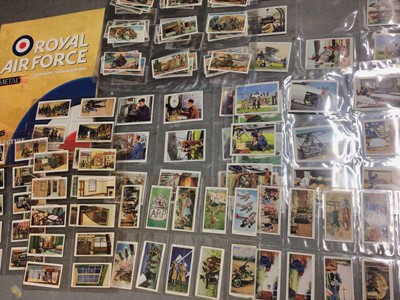 Lot 328 - Air Raid Precautions, Military Motors and other RAF cigarette card collections