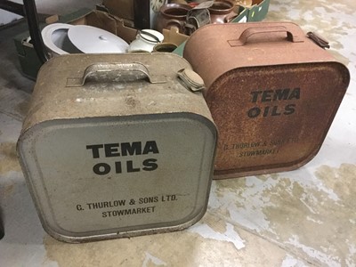 Lot 540 - Two Tema oils fuel cans (2)