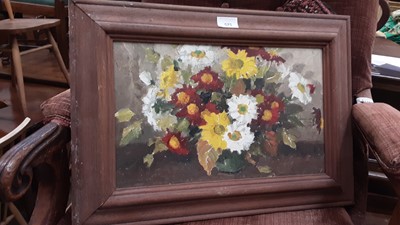 Lot 575 - Four unframed oil paintings