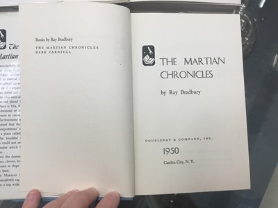 Lot 580 - Ray Bradbury, The Martian Chronicles 1950 and The Illustrated Man- First Edition 1951(2)