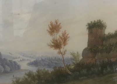 Lot 357 - Collection of 19th century watercolours and various prints