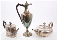 Lot 231 - Early 19th century Silverer plated hot water...