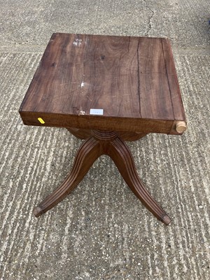 Lot 73 - Regency mahogany table pedestal