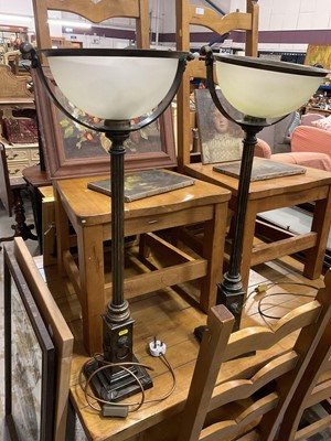 Lot 362 - Group of table lamps.