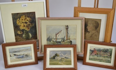 Lot 1176 - Thurston Laidlaw Shoosmith (1865-1933) six watercolours