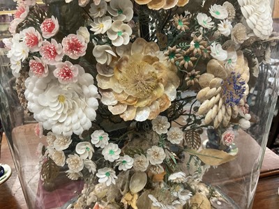 Lot 828 - Good Victorian shell sculpture
