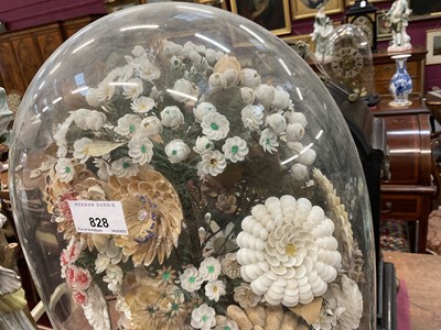 Lot 828 - Good Victorian shell sculpture