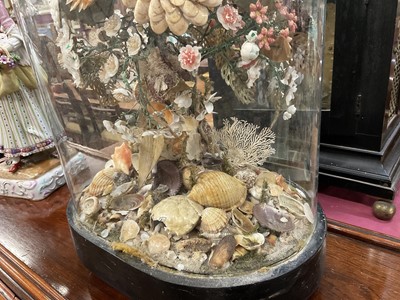 Lot 828 - Good Victorian shell sculpture