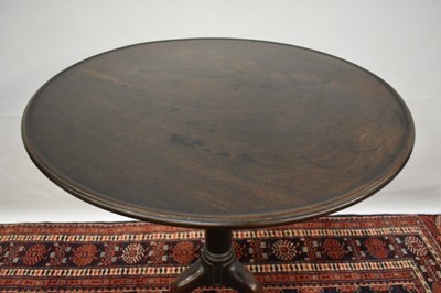 Lot 1429 - Good George II mahogany tripod table