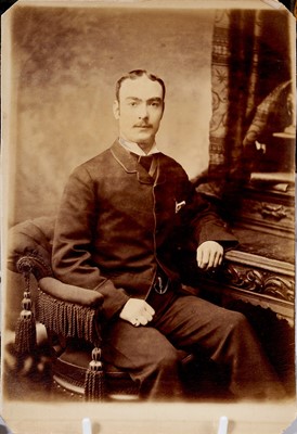 Lot 1 - Jack the Ripper interest - Photograph with inscription purporting to be from the Ripper