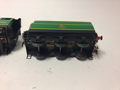 Lot 74 - Railway O gauge three rail SR 4-6-2 'Sir Eustace Missenden' tender locomotive 34090