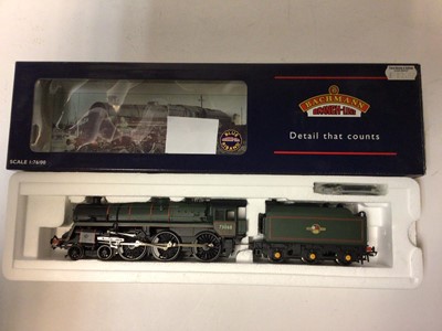 Lot 169 - Bachmann OO gauge locomotives including LNER Garter Blue with valances 4-6-2 Gresley A4 'Mallard' tender lcomotive 4468, boxed 31-952, Southern green 4-6-0 Lord Nelson Class 'Lord St Vincent' tende...