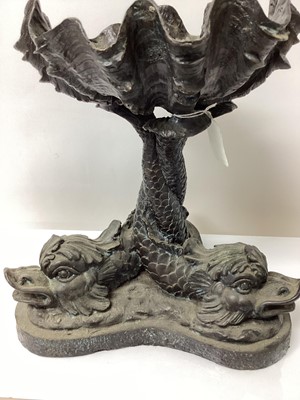 Lot 16 - Classical style bronze table centrepiece