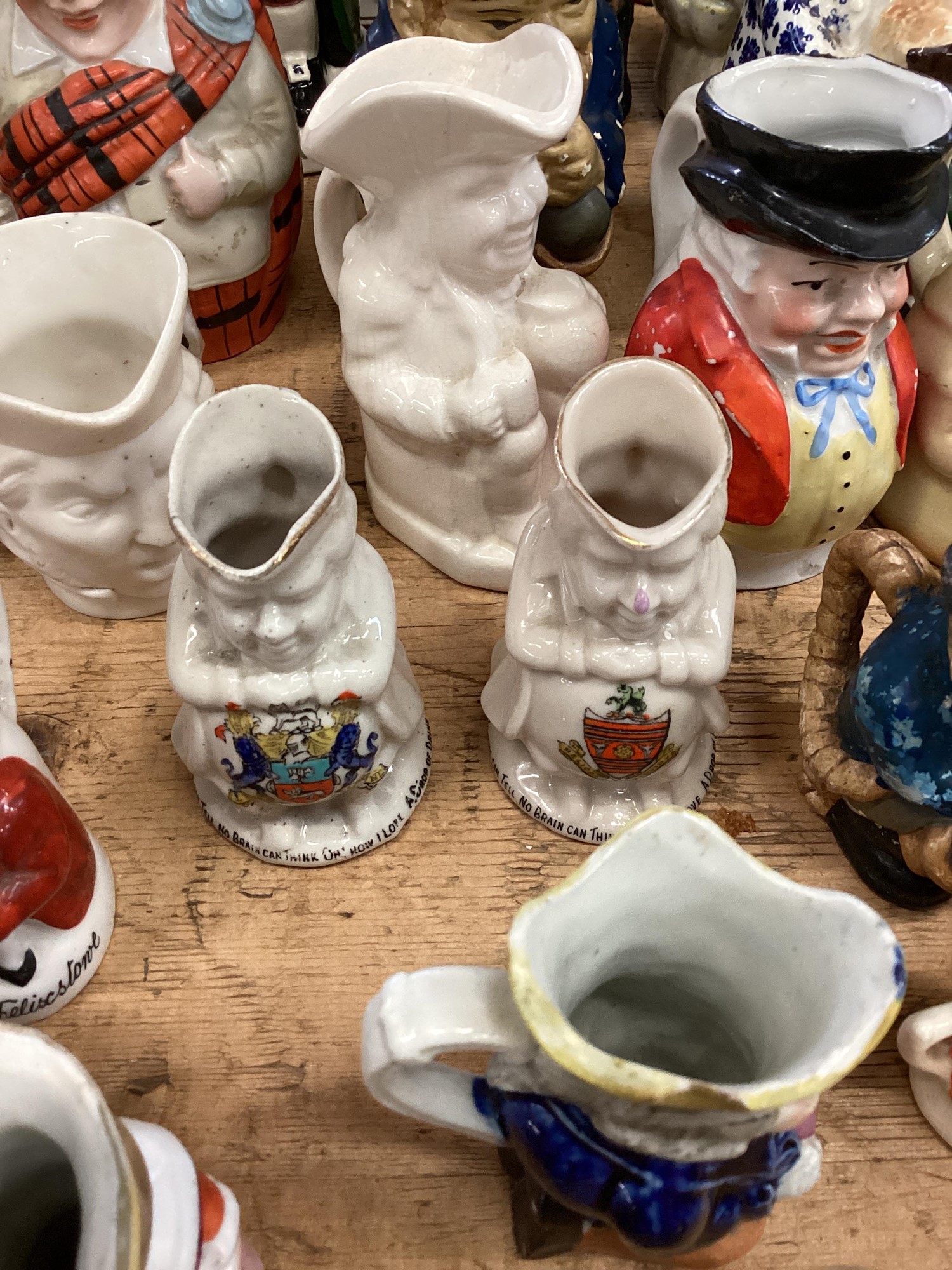 Lot 29 - Collection of Toby Jugs, various other