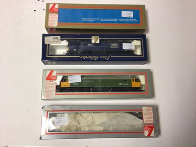 Lot 177 - Lima OO gauge locomotives including BR green Parcels  Class 47 Diesel 'Doncaster Enterprise' 47522, boxed L205042, Regional Railways Class 31 'Wigan Pier' diesel 31421, boxed L204845A6, Mainline Bl...