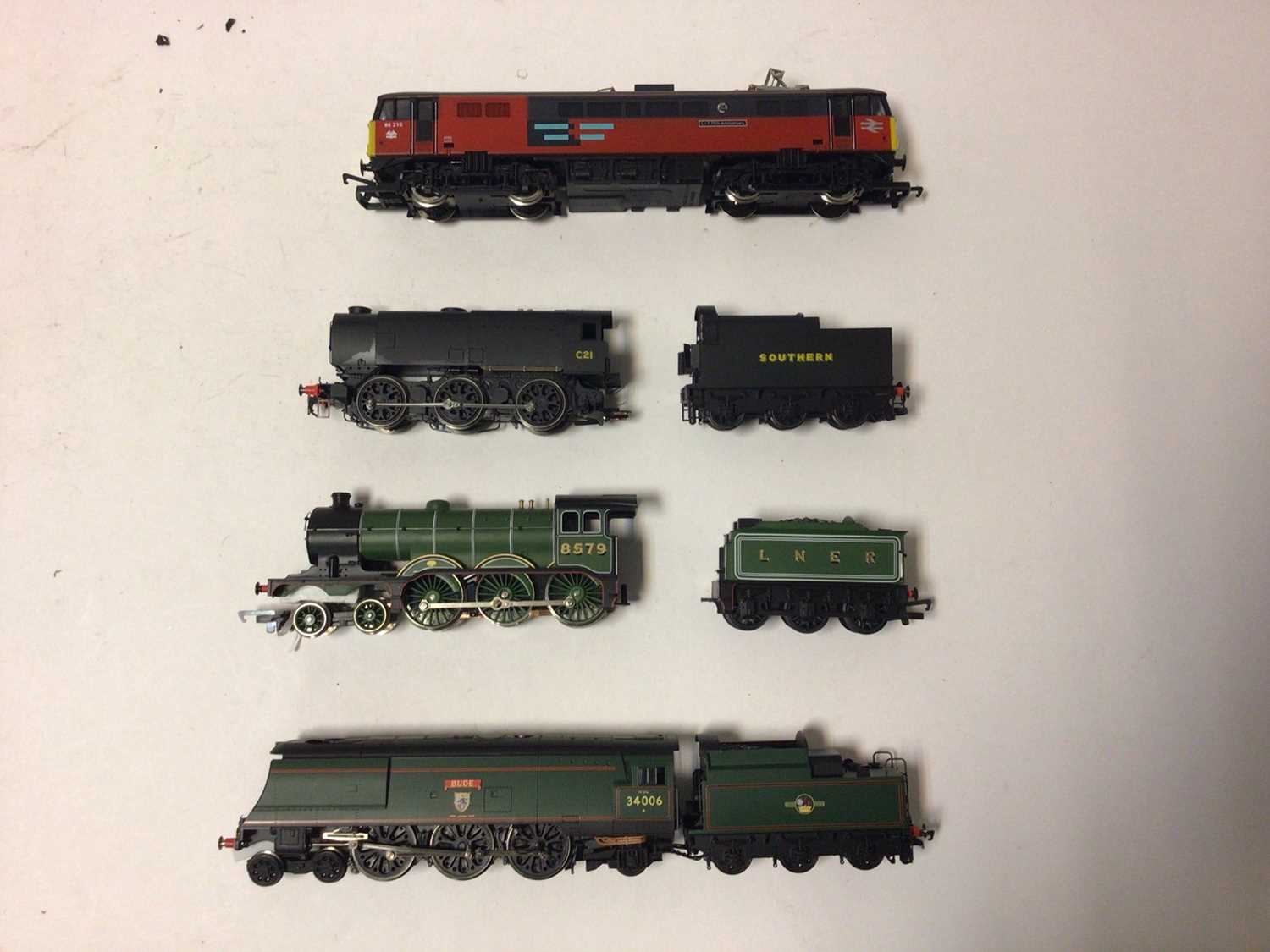 Lot 199 Hornby Oo Gauge Locomotives Including 75th