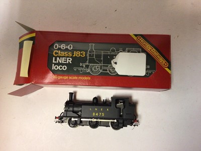 Lot 206 - Hornby OO gauge locomtoives including LMS Black  4-4-0 Compound Class 4P tender locomotive 1001, boexed R376, BR Blue with yellow ends Co-Co Class 47 Diesel  47568, boxed R404, BR Green Bo-Bo Class...