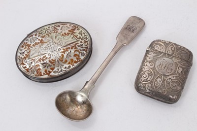 Lot 291 - Victorian and later silver