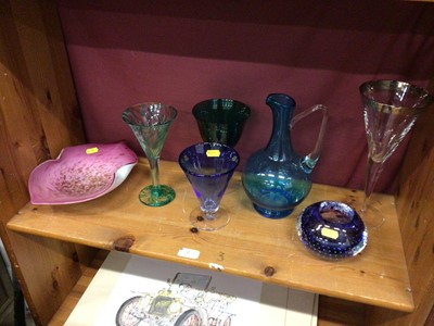 Lot 110 - Collection of antique and vintage glass