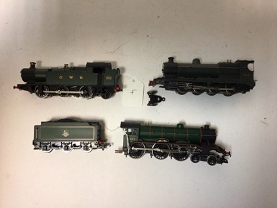 Lot 211 - Railway 00 gauge locomotives including: GWR class 56XX 5682, 4-6-0 class B17 Leeds United tender locomotive 61656,       4-4-0 class L1 Southern Rail 1757, 0-4-0 LMS black 11217, 0-4-2 GWR 4829, 4-...