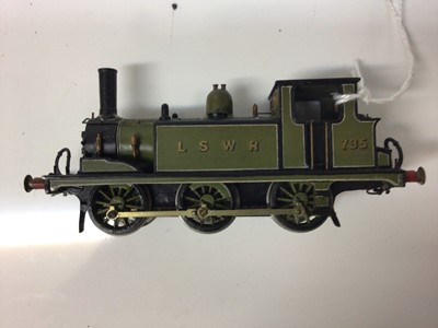 Lot 212 - Railway 00 gauge locomotives including: 2-10-0 black class F9 92022, 0-6-0 class F3 maroon 16440, 0-4-4 maroon 1324, 0-6-0 LSWR lined green 735, 0-4-2 green 641, 4-4-2 green 493, 4-4-0 green E463,...