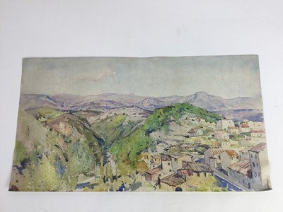 Lot 1 - Herbert Hughes Stanton four watercolours on paper, various landscapes unframed