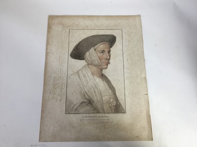 Lot 28 - Bartolozzi after Holbein - two 18th century stipple engravings