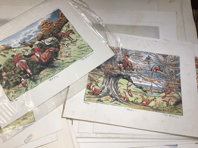 Lot 218 - Group of 20th century engravings