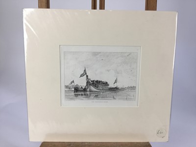 Lot 3 - Edward William Cooke (1811-1880) - eight engravings of various boats and shipping vessels, published between 1829-30 (7)