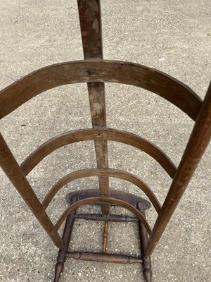 Lot 66 - 19th century bentwood cradle