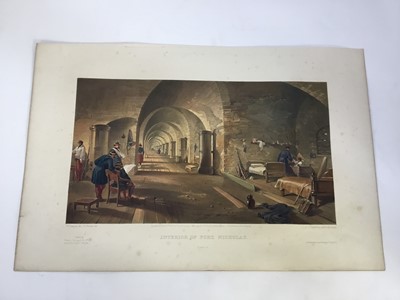 Lot 11 - W Simpson, group of thirteen 1850s coloured lithographs depicting Crimean scenes to include Scutari, Balaklava