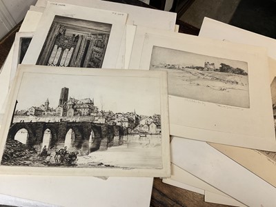 Lot 161 - Group of etchings