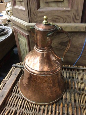 Lot 113 - Islamic copper vessel