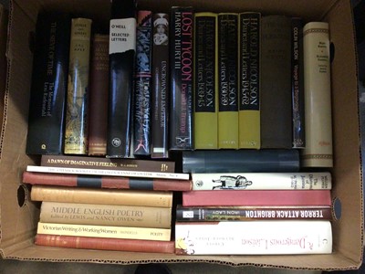 Lot 177 - Two boxes of books - biographies and autobiographies