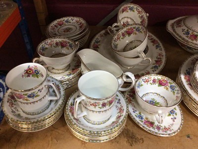 Lot 692 - Royal Grafton Malvern dinner service with two tureens along with plates, bowls, cups and saucers