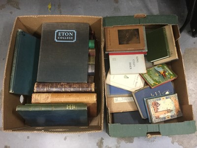 Lot 402 - Two boxes of mixed books