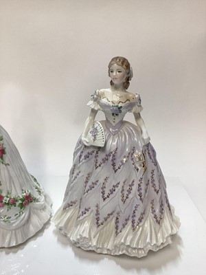 Lot 1125 - Four Royal Worcester limited edition figures