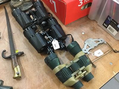 Lot 520 - Three pairs of binoculars