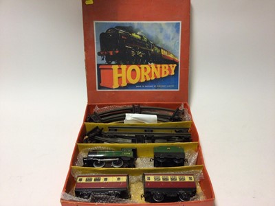 Lot 1933 - Hornby vintage clockwork Goods No.30, boxed