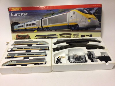 Lot 1934 - Hornby Eurostar boxed train set, boxed R1071