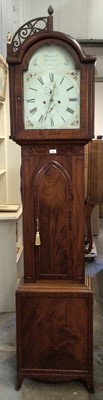 Lot 682 - J.Sessford - Newcastle, George III mahogany cased longcase clock