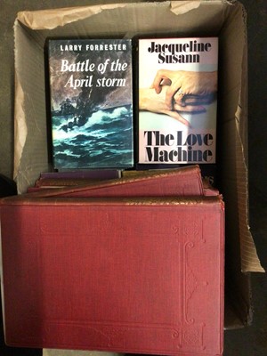 Lot 181 - Four boxes of hardback books