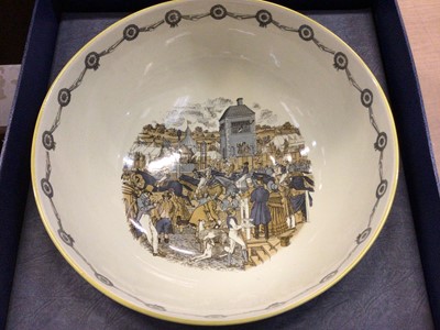 Lot 669 - Shane Kydd Pottery Limited Edition bowl "Newmarket" by Eric Thomas No.339, boxed